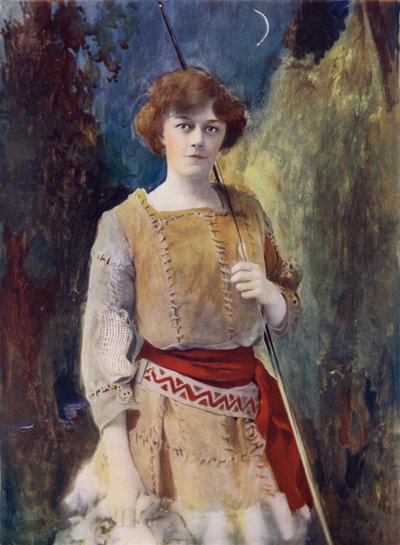 Miss Irene Vanbrugh in The Admirable Crichton by English Photographer
